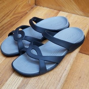 Croc sandals